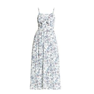 Tie Front Midi Dress